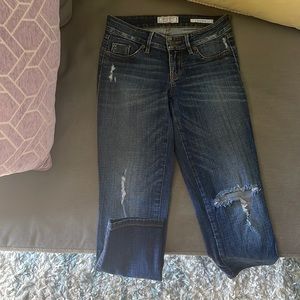 American tradition 1981 Guess original design mid waist jeans .